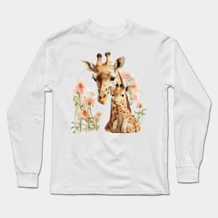 Cute giraffe Long Sleeve T-Shirt